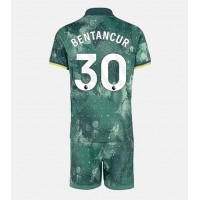 Camiseta Tottenham Hotspur Rodrigo Bentancur #30 Tercera Equipación para niños 2024-25 manga corta (+ pantalones cortos)